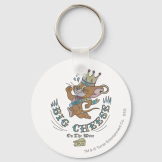 Jerry Big Cheese On The Moon 2 Keychain