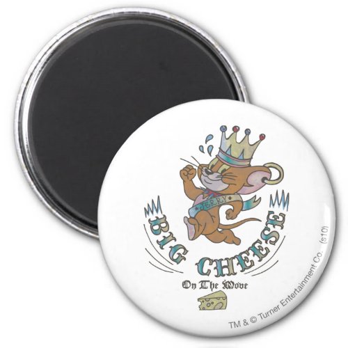 Jerry Big Cheese On The Moon 2 Magnet