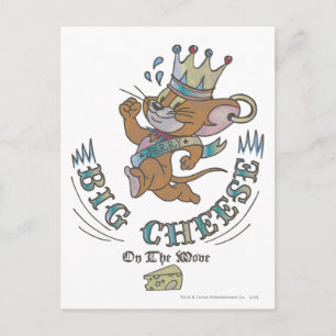 Jerry Big Cheese On The Moon 2 Postcard
