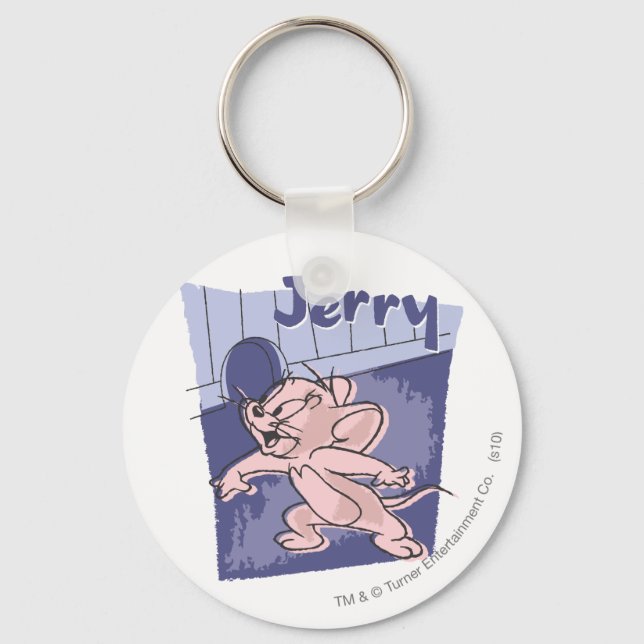 Jerry Blue Keychain (Front)