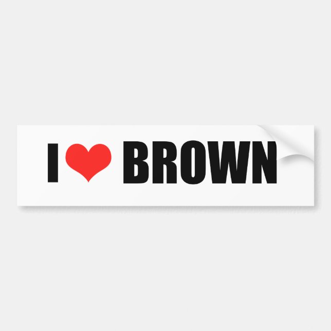 JERRY BROWN BUMPER STICKER (Front)
