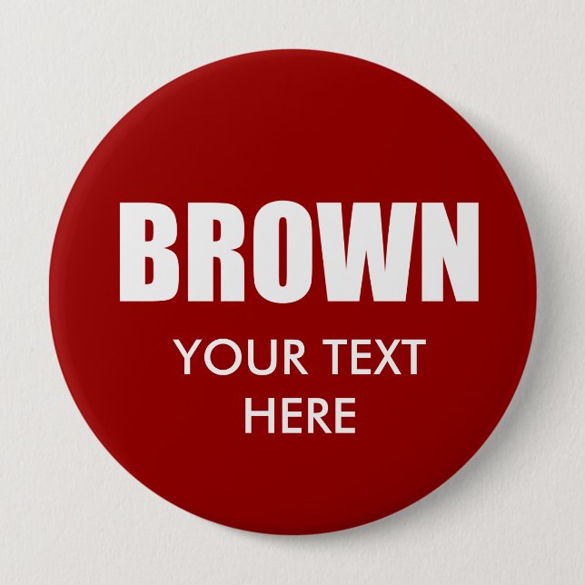 JERRY BROWN Election Gear Button (Front)
