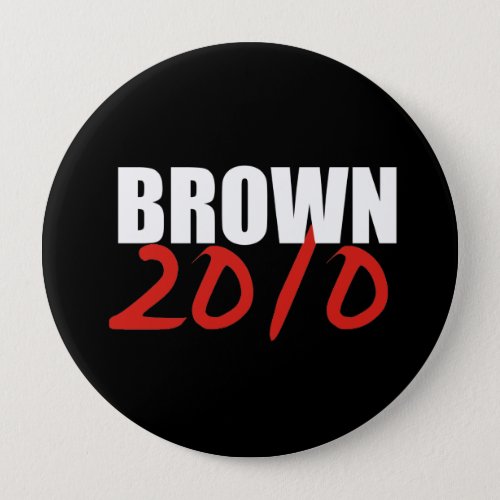 JERRY BROWN Election Gear Pinback Button