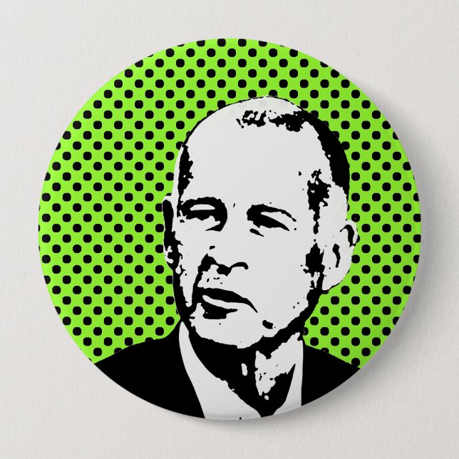 JERRY BROWN - PINBACK BUTTON (Front)