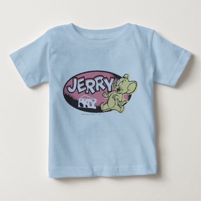 Jerry Cheese Logo Baby T-Shirt (Front)