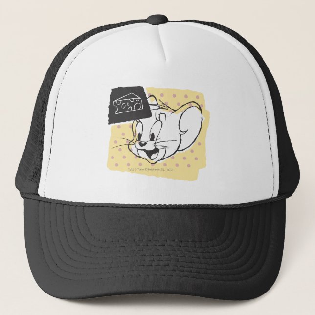 Jerry Cheese Trucker Hat (Front)