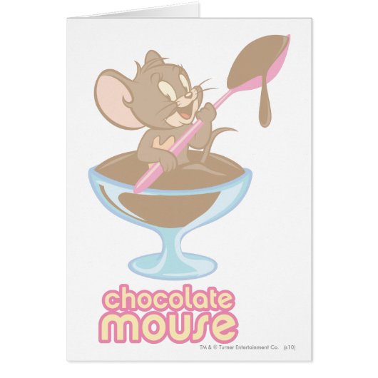 Jerry Chocolate Mouse Cards (Front)