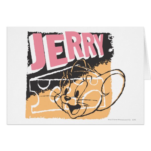 Jerry Face on Cheese Cards (Front Horizontal)