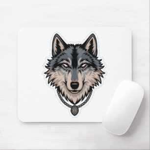 Jerry Garcia wolf Mouse Pad