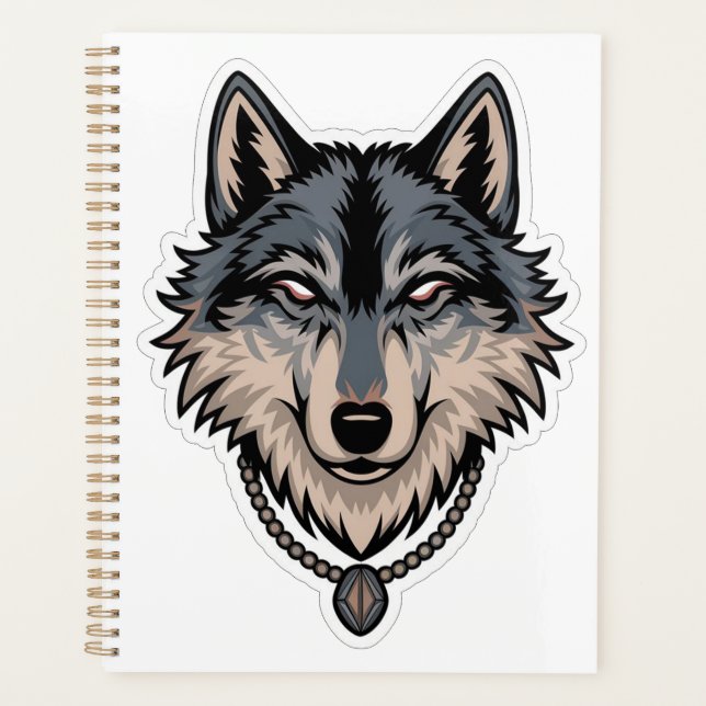 Jerry Garcia wolf  Planner (Front)