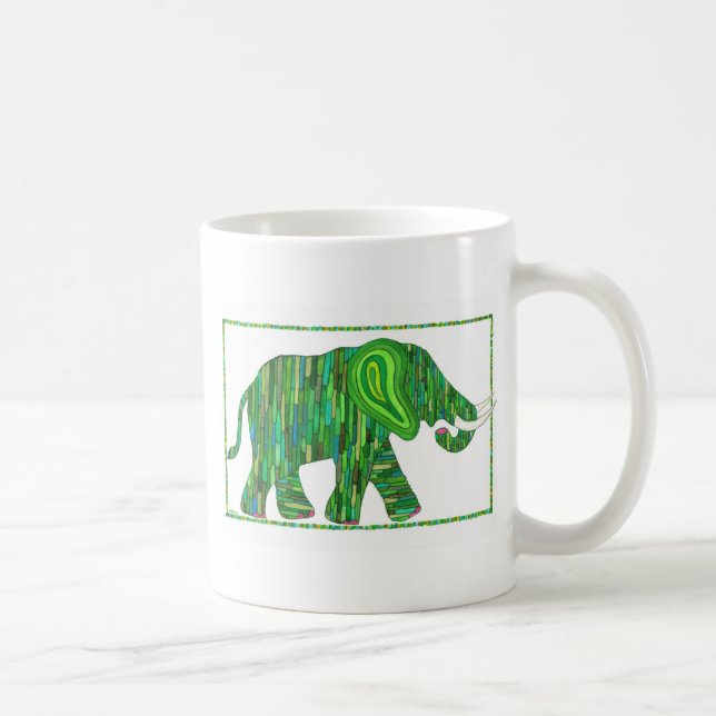 Jerry Green Jade Elephant Mug (Right)