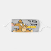 Jerry Likes His Cheese Adult Cloth Face Mask (Front, Folded)