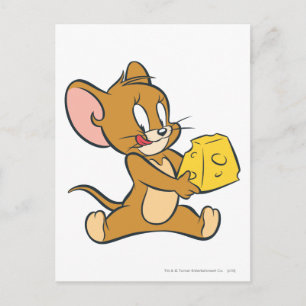 Jerry Likes His Cheese Postcard
