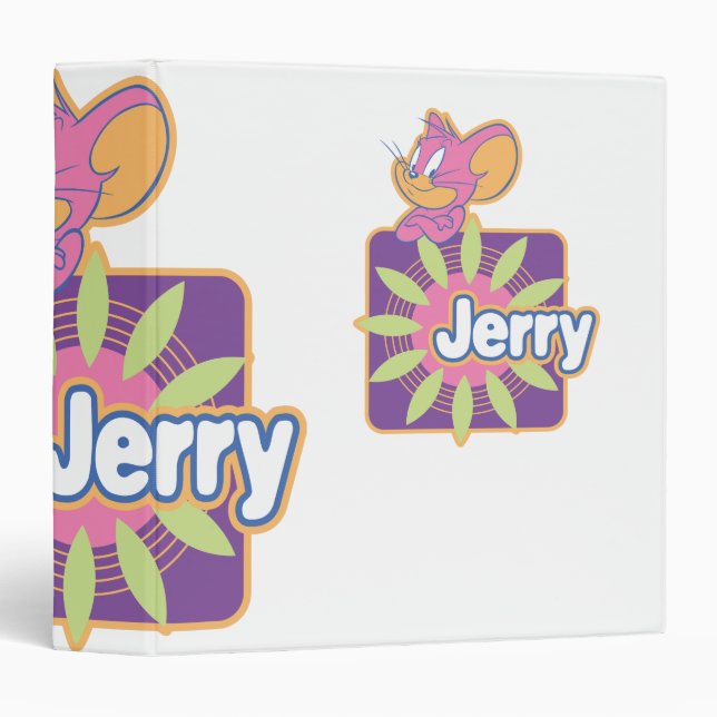Jerry Neon Mouse Binder (Front/Spine)