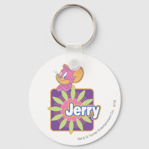 Jerry Neon Mouse Keychain