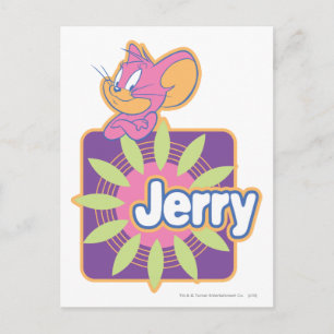 Jerry Neon Mouse Postcard
