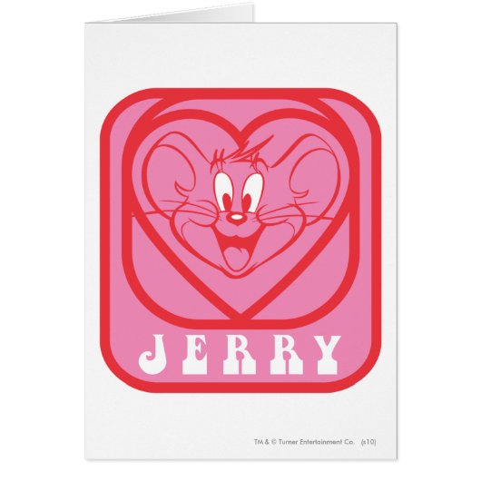 Jerry Pink Hearts Cards (Front)