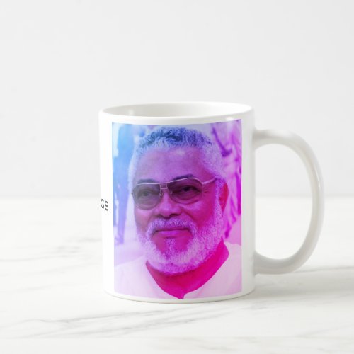 Jerry Rawlings JJ Rawlings President of Ghana Coffee Mug