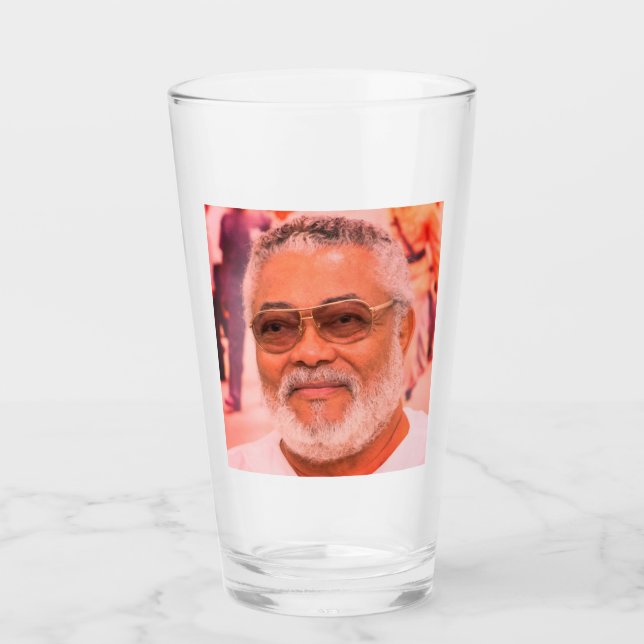 Jerry Rawlings, J.J. Rawlings, President of Ghana Glass (Front)