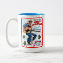 Jerry Reed Merry Christmas Mug