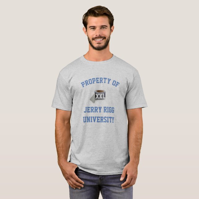 Jerry Rigg University T-Shirt (Front Full)