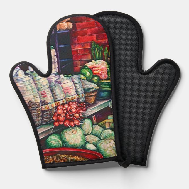 Jerry’s Jelly Jars  Oven Mitt (Front/Back)