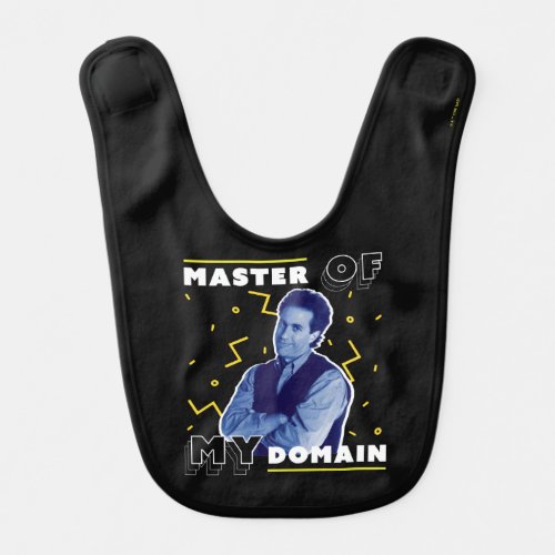 Jerry Seinfeld  Master of My Domain Baby Bib