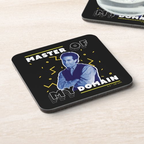 Jerry Seinfeld  Master of My Domain Beverage Coaster