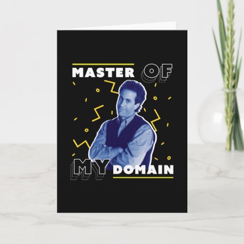 Jerry Seinfeld  Master of My Domain Card