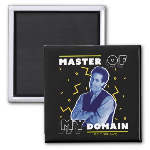 Jerry Seinfeld  Master of My Domain Magnet