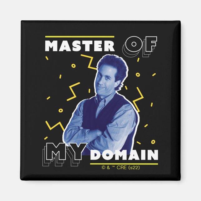 Jerry Seinfeld | Master of My Domain Magnet (Front)