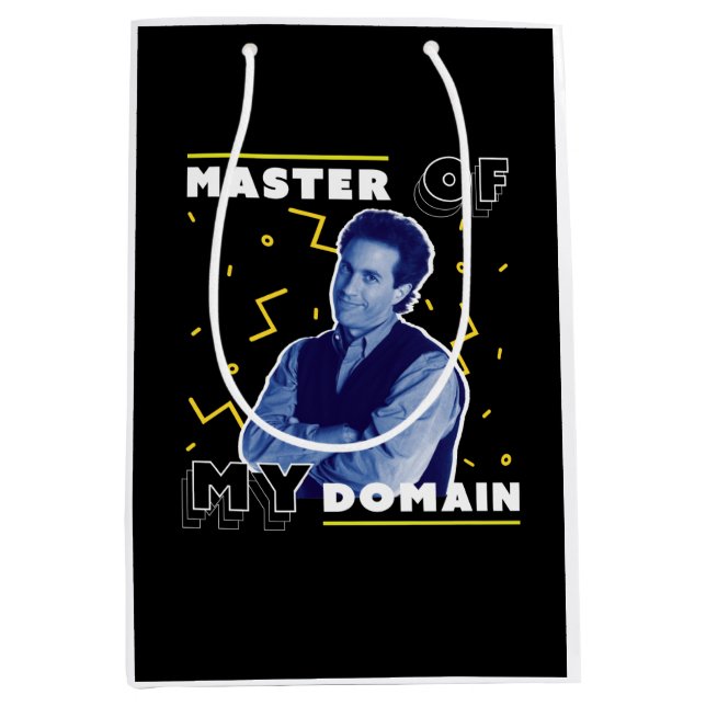 Jerry Seinfeld | Master of My Domain Medium Gift Bag (Front)