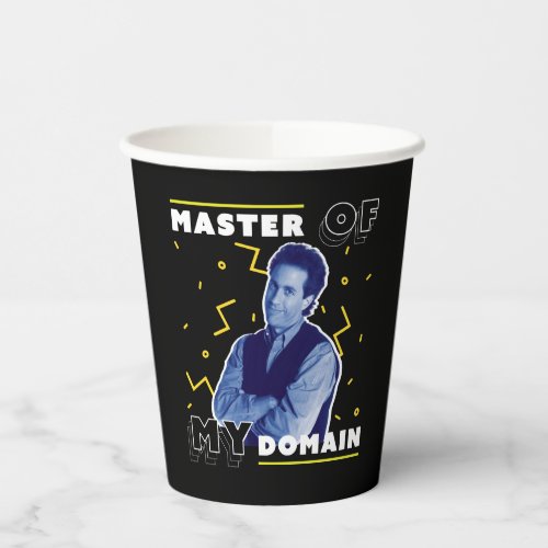 Jerry Seinfeld  Master of My Domain Paper Cups