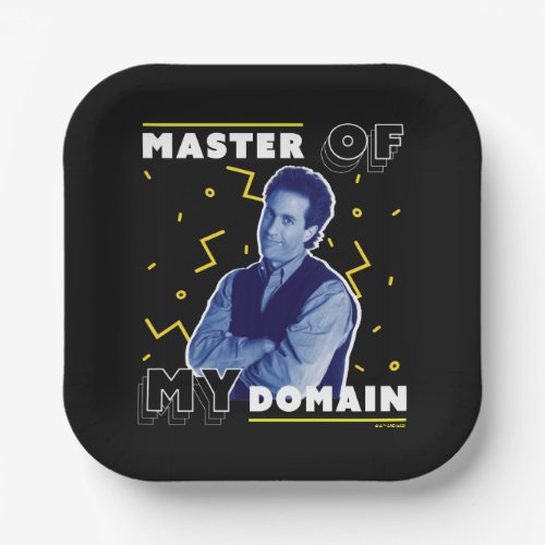 Jerry Seinfeld  Master of My Domain Paper Plates