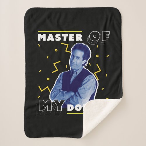 Jerry Seinfeld  Master of My Domain Sherpa Blanket