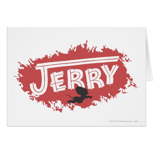 Jerry Silhouette Logo Cards (Front Horizontal)