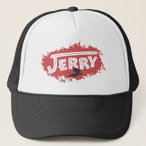 Jerry Silhouette Logo Trucker Hat