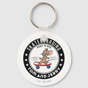 Jerry Skateboarding - Ready To Ride Keychain