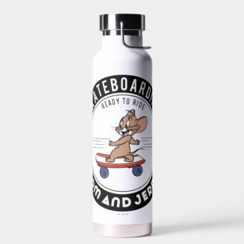 Jerry Skateboarding _ Ready To Ride Water Bottle