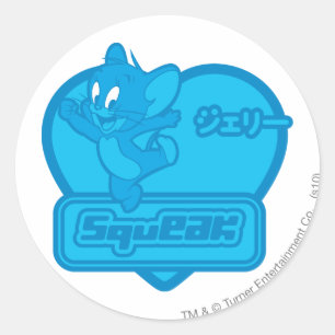 Jerry Squeak Classic Round Sticker