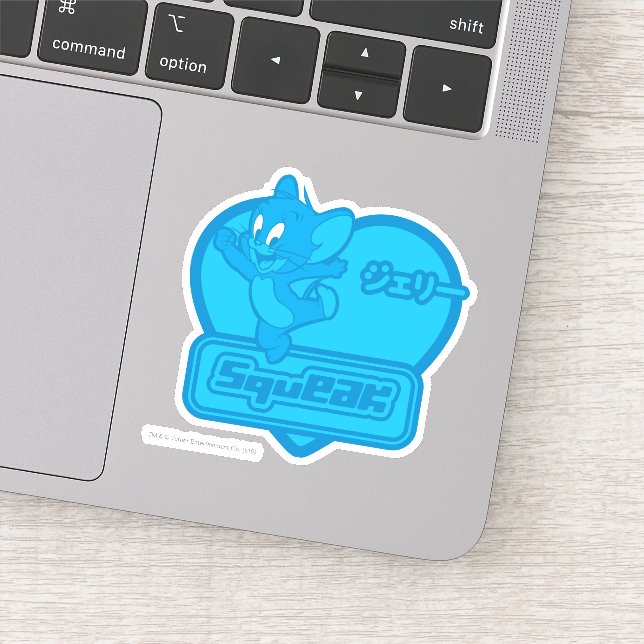 Jerry Squeak Sticker (Detail)