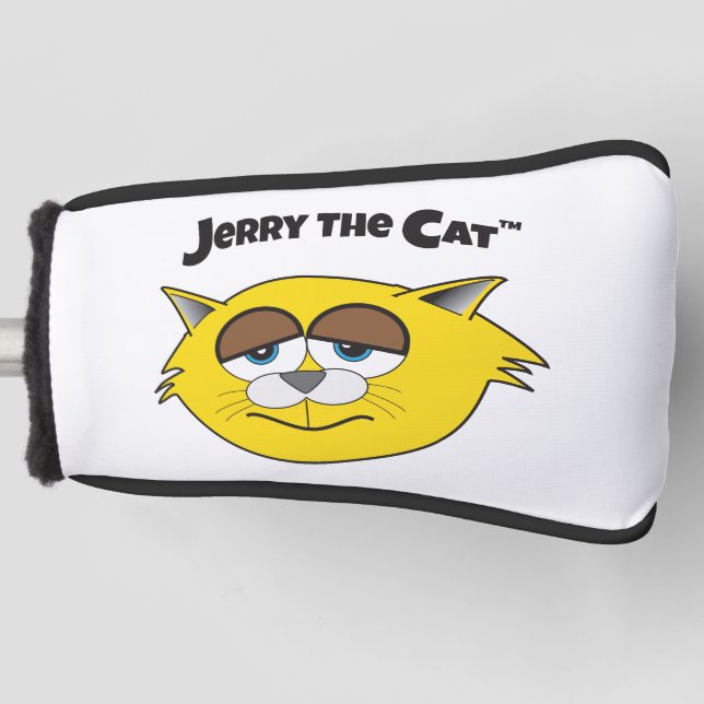 Jerry The Cat Golf Putter Cover (Front)