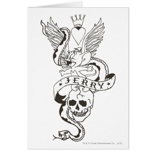 Jerry Twisted Tattoo 1 Cards (Front)