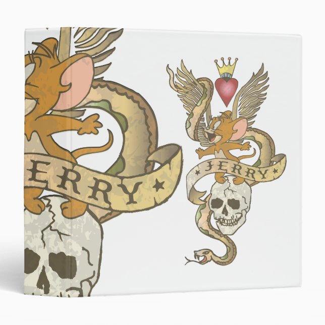 Jerry Twisted Tattoo 2 Binder (Front/Spine)