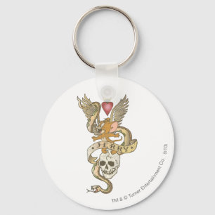 Jerry Twisted Tattoo 2 Keychain