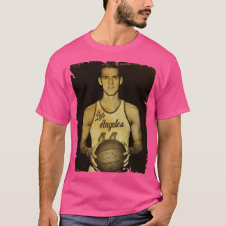 Jerry West Vintage Design Of Basketball T-Shirt