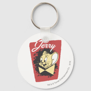 Jerry Yellow Botiw Logo Keychain