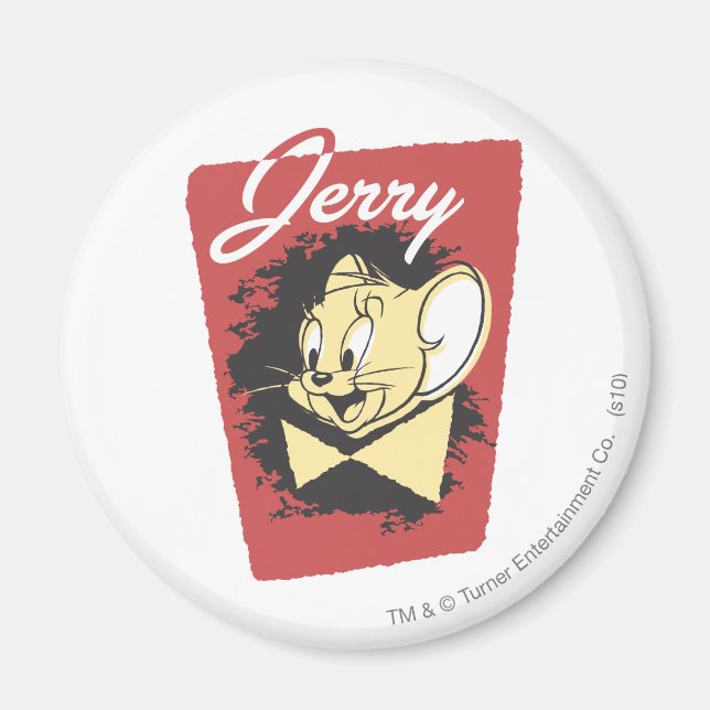 Jerry Yellow Botiw Logo Magnet (Front)