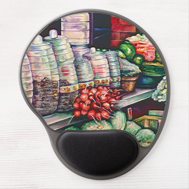 Jerry's Jelly Jars, Mexico Gel Mouse Pad (Front)