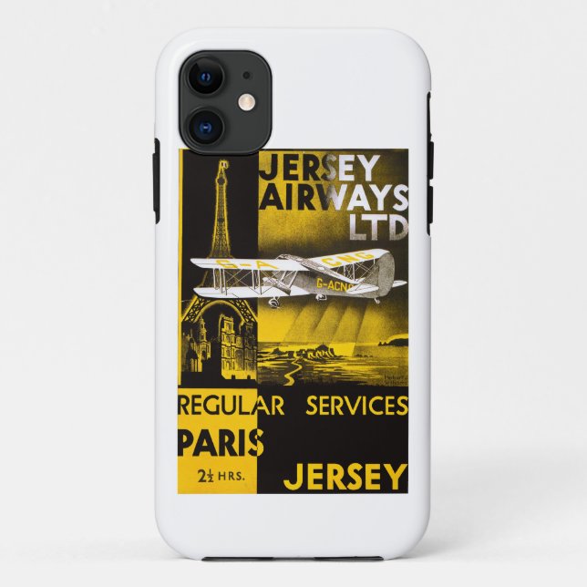 Jersey Airways Case-Mate iPhone Case (Back)
